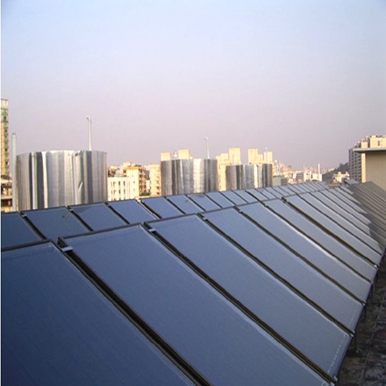 武汉集中集热太阳能热水工程